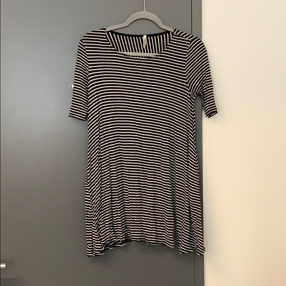 Striped T-shirt Dress